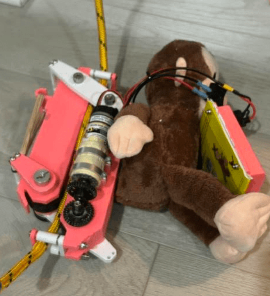 Rope Climbing Robot